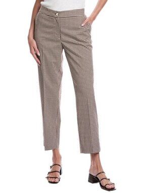Jones New York Brown Gingham Check Pants – Women's Size 4 – NWT